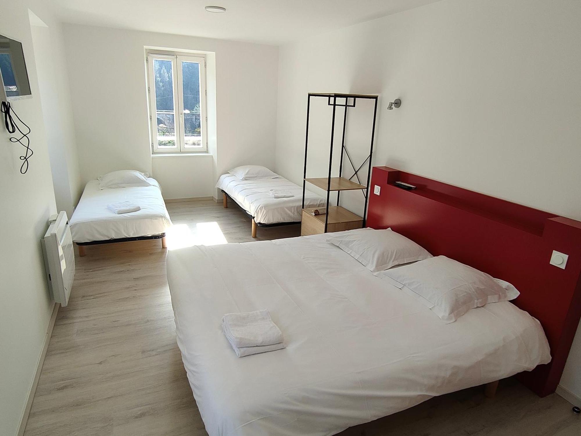 Le Payanke Ardechois Hotell Saint-Martin-de-Valamas Rum bild